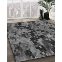 Patterned Gray Rug, pat3579gry