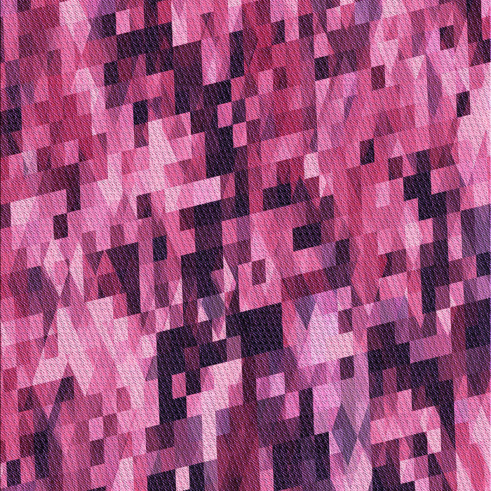 Patterned Neon Pink Rug, pat3579pur