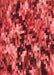 Patterned Red Rug, pat3579rd