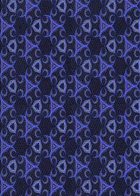 Machine Washable Transitional Night Blue Rug, wshpat358blu