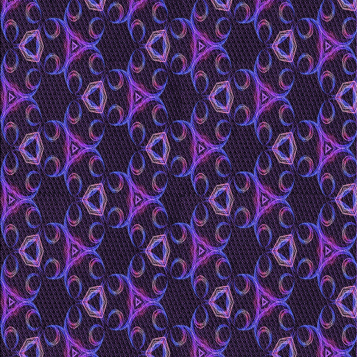 Patterned Dark Purple Rug, pat358pur