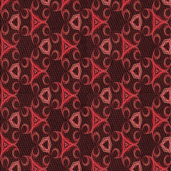 Patterned Maroon Red Rug, pat358rd