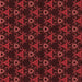 Round Patterned Maroon Red Rug, pat358rd