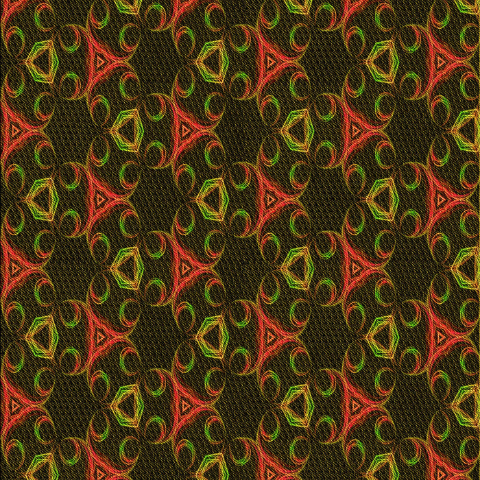 Patterned Dark Bronze Brown Rug, pat358yw