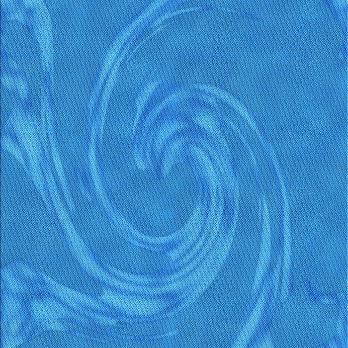 Machine Washable Transitional Neon Blue Rug, wshpat3580lblu