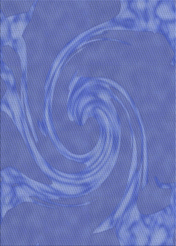 Patterned Blue Novelty Rug, pat3580