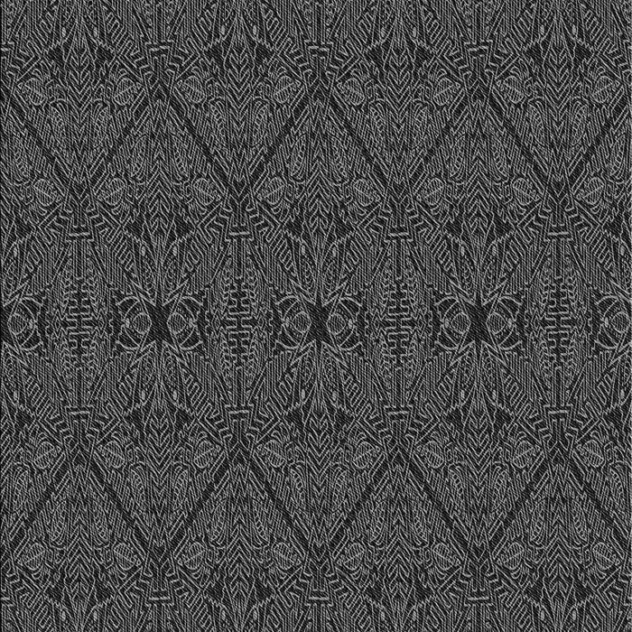 Machine Washable Transitional Midnight Gray Rug, wshpat3581gry