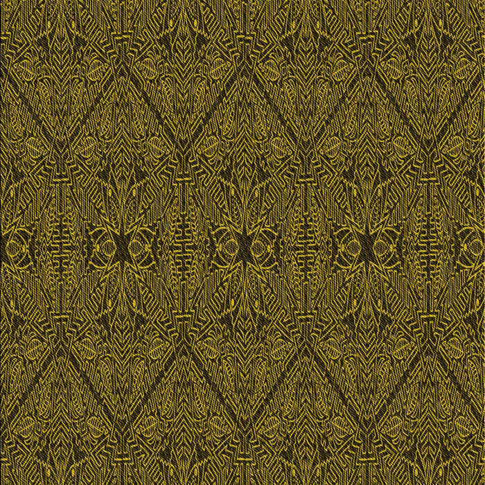 Machine Washable Transitional Black Brown Rug, wshpat3581yw