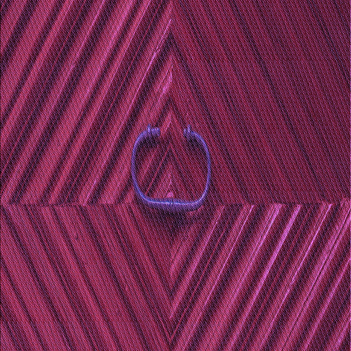 Patterned Medium Violet Red Pink Rug, pat3582pur