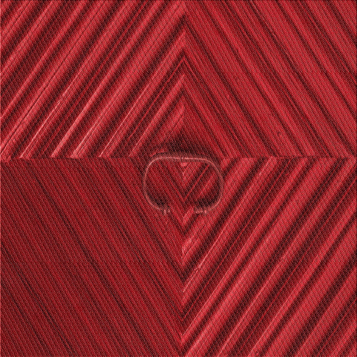 Round Patterned Red Rug, pat3582rd