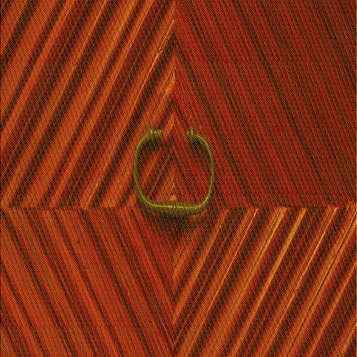 Patterned Red Rug, pat3582yw