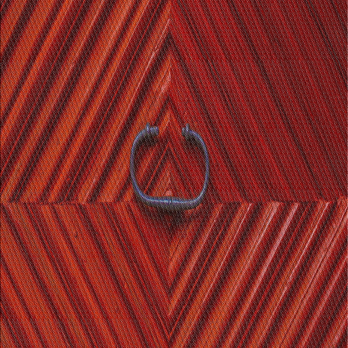 Patterned Red Novelty Rug, pat3582