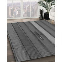 Patterned Gray Rug, pat3583gry