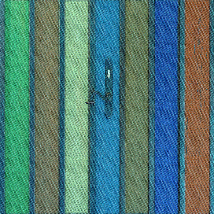 Round Machine Washable Transitional Mint Green Rug, wshpat3583lblu