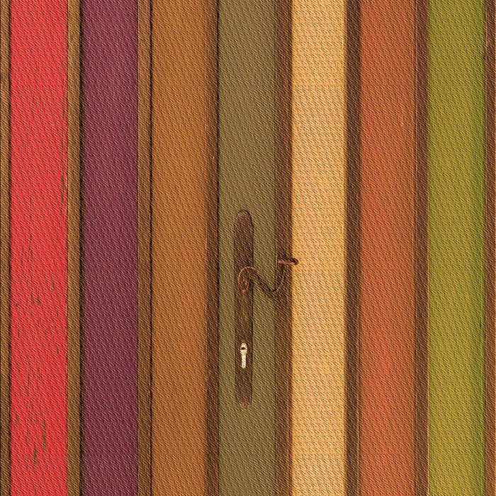 Patterned Red Rug, pat3583org