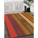 Machine Washable Transitional Red Rug in a Family Room, wshpat3583org