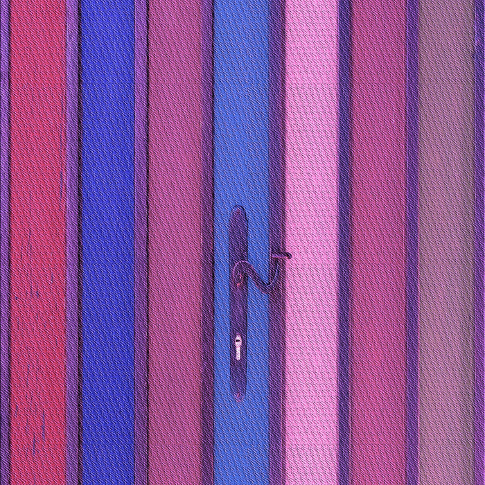 Machine Washable Transitional Medium Violet Red Pink Rug, wshpat3583pur