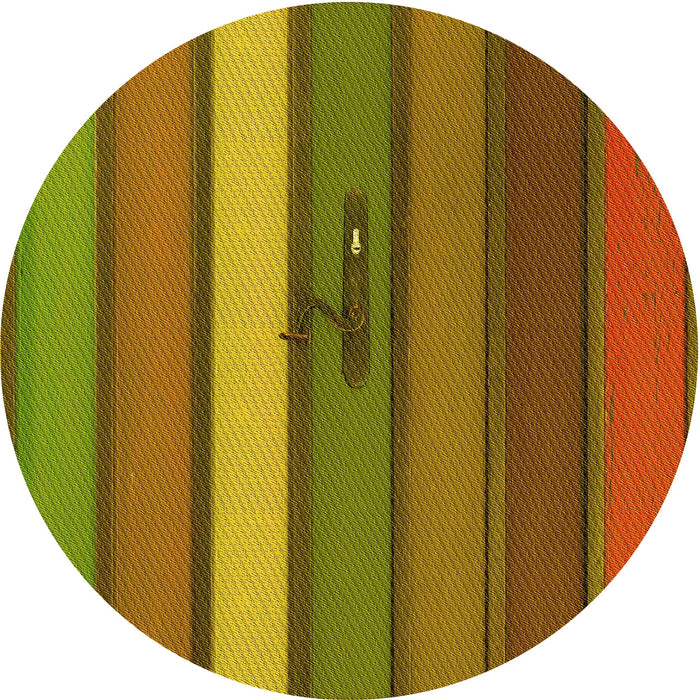 Square Machine Washable Transitional Mahogany Brown Rug in a Living Room, wshpat3583yw