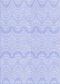 Machine Washable Transitional Blue Rug, wshpat3584blu