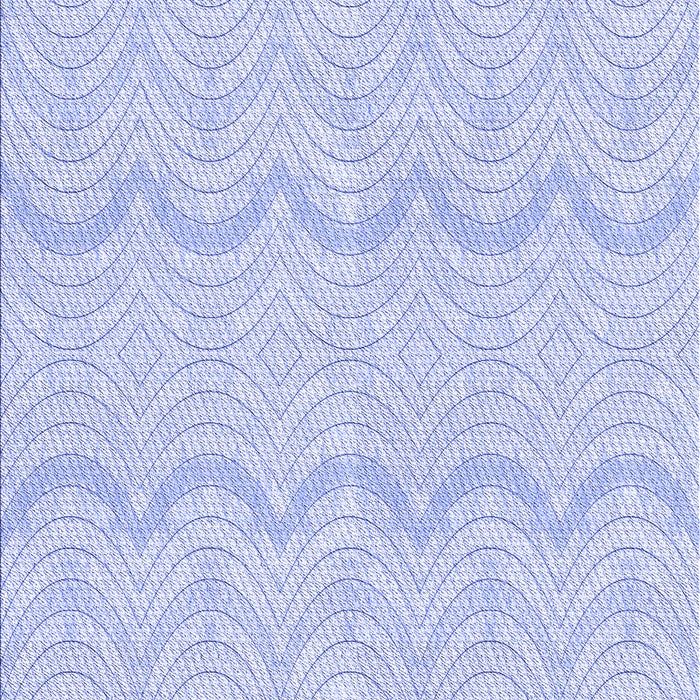 Patterned Blue Rug, pat3584blu