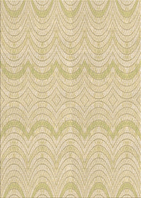 Machine Washable Transitional Khaki Gold Rug, wshpat3584brn