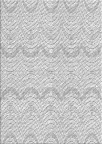 Machine Washable Transitional Platinum Gray Rug, wshpat3584gry