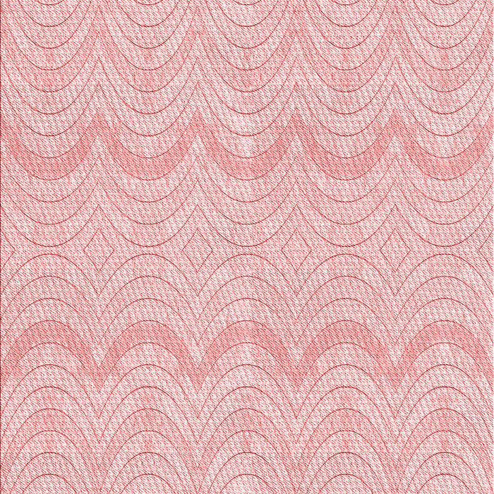 Machine Washable Transitional Pastel Red Pink Rug, wshpat3584rd