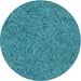 Square Machine Washable Transitional Teal Green Rug in a Living Room, wshpat3585lblu