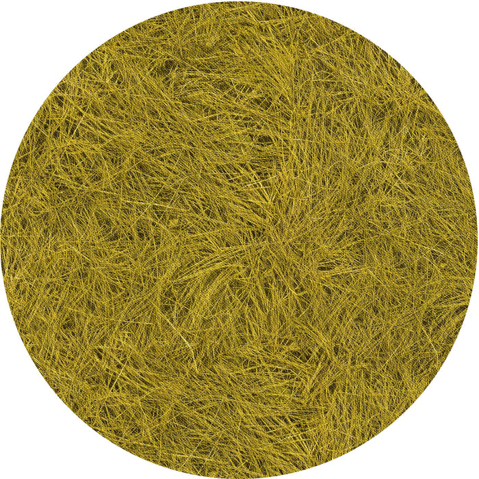 Square Patterned Yellow Rug, pat3585yw