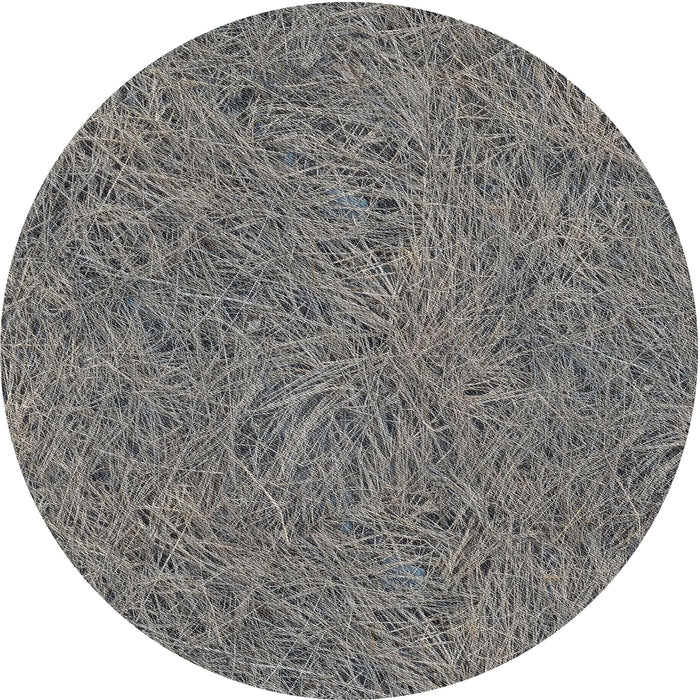Square Machine Washable Transitional Dark Gray Rug, wshpat3585