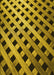 Patterned Deep Yellow Rug, pat3586yw