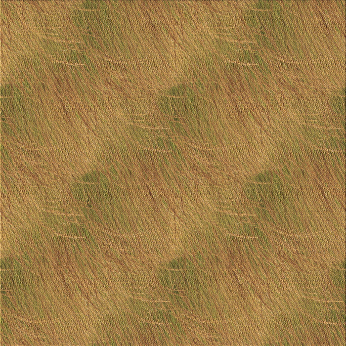 Round Patterned Yellow Rug, pat3587brn