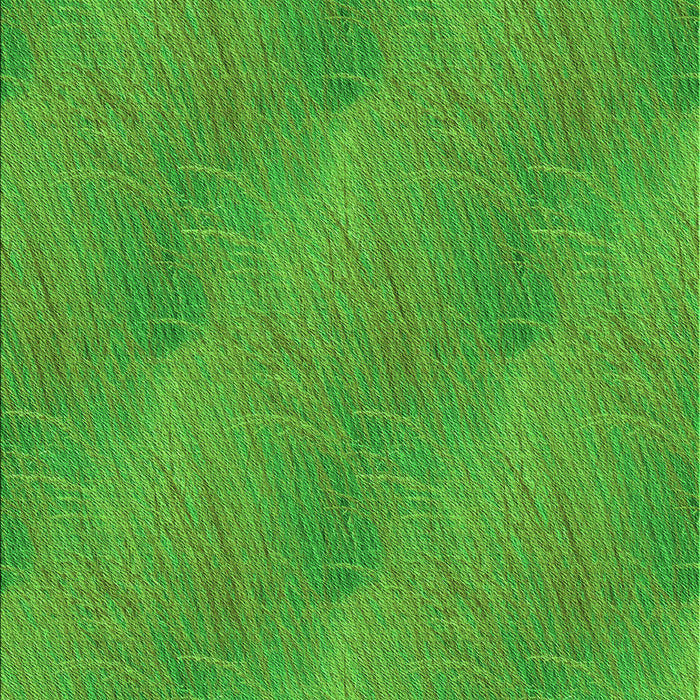 Patterned Dark Lime Green Rug, pat3587grn