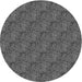 Square Patterned Gray Rug, pat3588gry