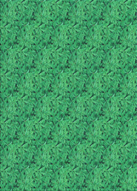 Machine Washable Transitional Spring Green Rug, wshpat3588lblu