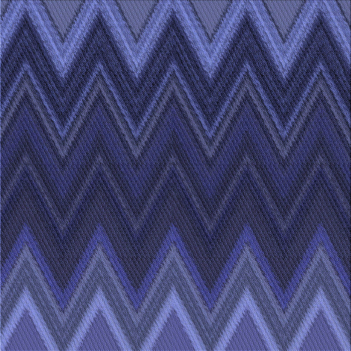 Round Patterned Royal Blue Rug, pat3589blu