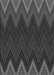 Patterned Charcoal Black Rug, pat3589gry