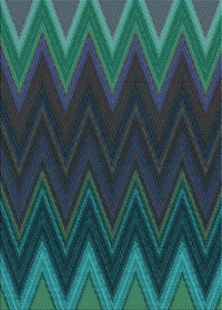 Machine Washable Transitional Dark Cyan Green Rug, wshpat3589lblu