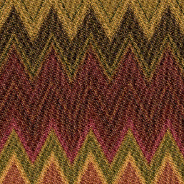 Round Patterned Maroon Red Rug, pat3589org