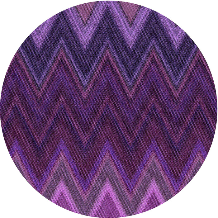 Square Machine Washable Transitional Dark Orchid Purple Rug in a Living Room, wshpat3589pur
