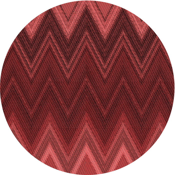 Square Patterned Cranberry Red Rug, pat3589rd