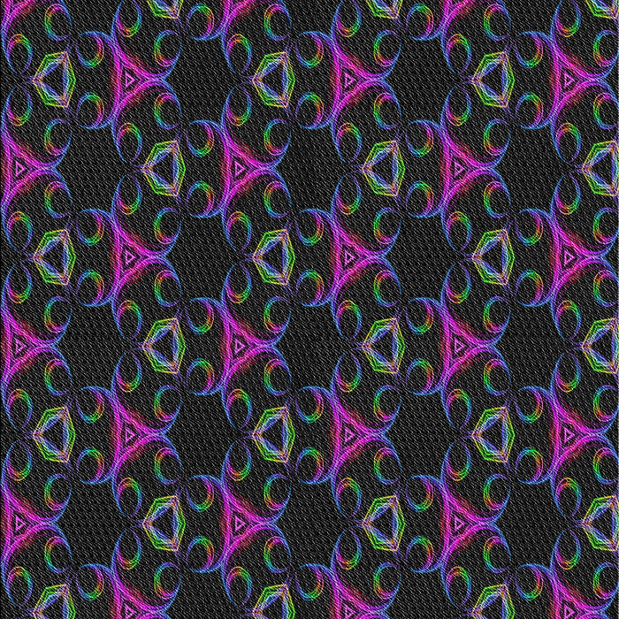 Patterned Gray Novelty Rug, pat358