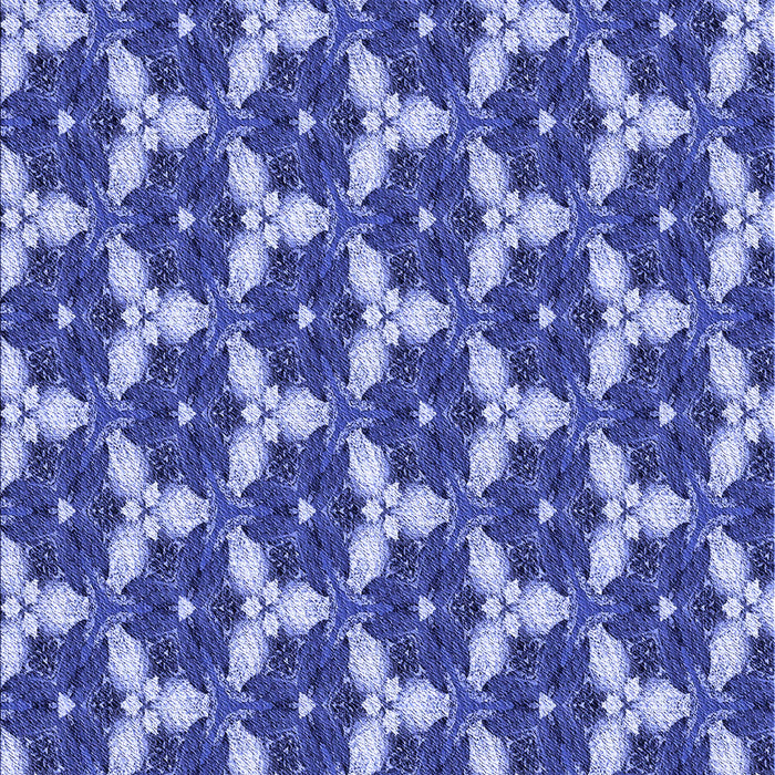 Patterned Denim Blue Rug, pat359blu