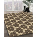 Machine Washable Transitional Brown Sand Brown Rug in a Family Room, wshpat359brn