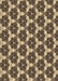 Machine Washable Transitional Brown Sand Brown Rug, wshpat359brn