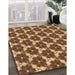 Machine Washable Transitional Red Brown Rug in a Family Room, wshpat359org