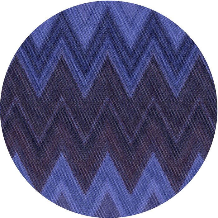 Square Machine Washable Transitional Royal Blue Rug in a Living Room, wshpat3590blu