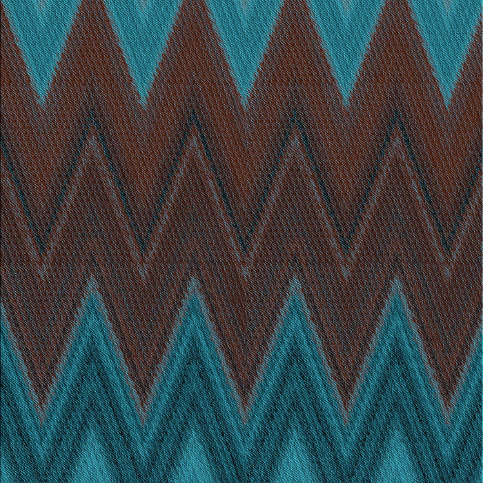 Machine Washable Transitional Dark Cyan Green Rug, wshpat3590lblu
