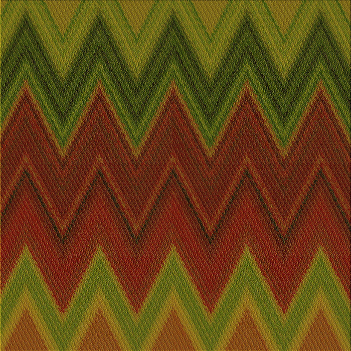 Round Patterned Dark Yellow Green Rug, pat3590yw