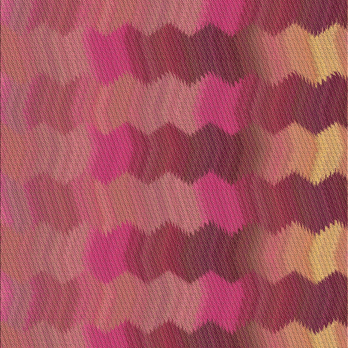 Patterned Crimson Red Rug, pat3591brn